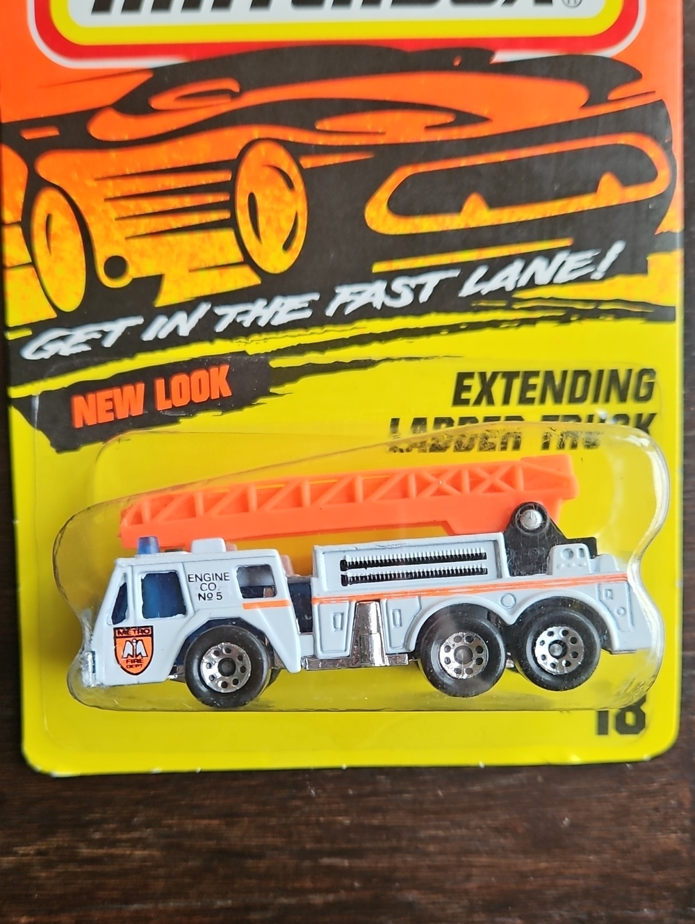 "Extending Ladder Truck" 1996 Matchbox Vehicle